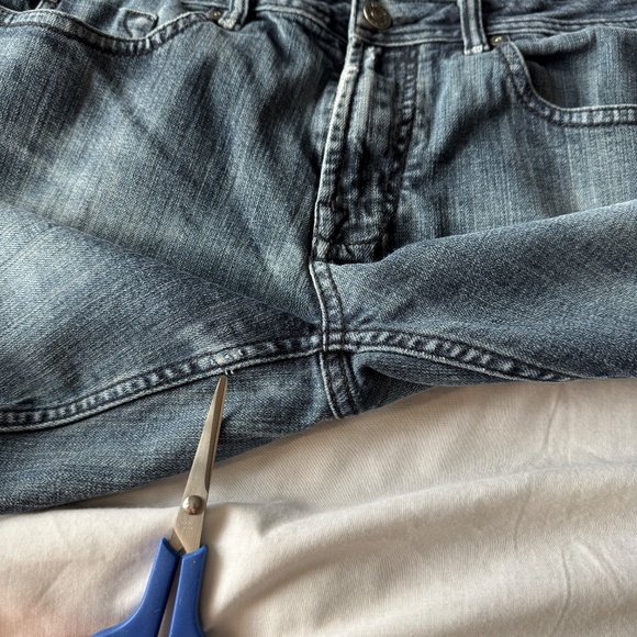 Buffalo David Bitton Men's Jack-X Slim Straight Stretch Blue Jeans 32x30 Western - Picture 7 of 16